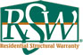 RSW - residential Structural warranty - green and orange logo