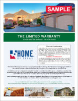 Home of TX 10 Year Written Warranty